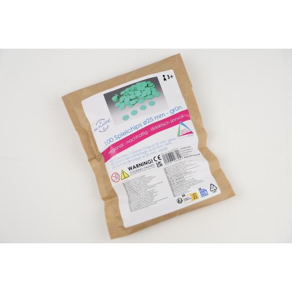 Wissner Žetony zelené 100 ks