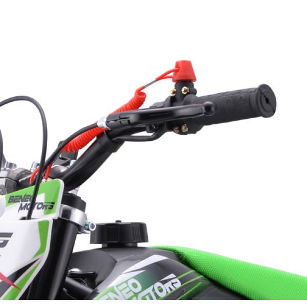 Benzínová motorka pro děti Beneo Motors CROSS SX červená - 50cm3 (obrázek 7)