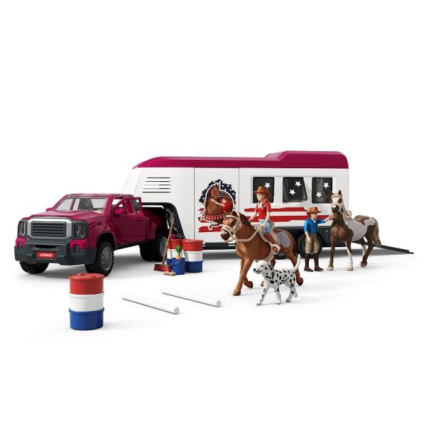 Schleich Auto Lakeside s prívesom