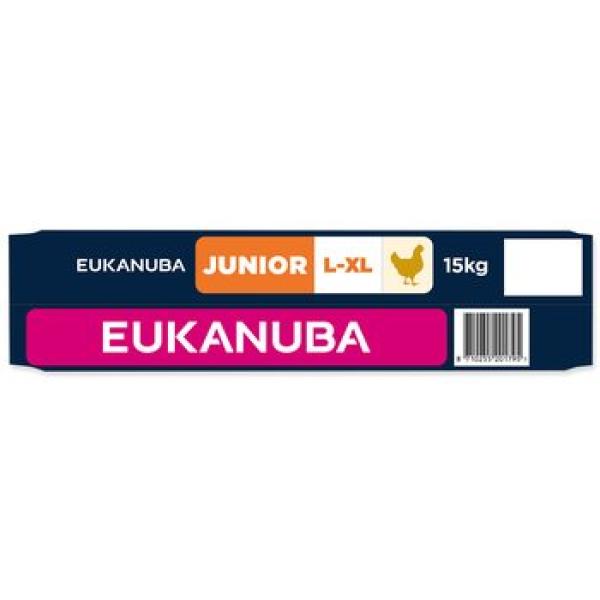Krmivo EUKANUBA Junior Large bohaté na čerstvé kuře 15 kg (obrázek 6)