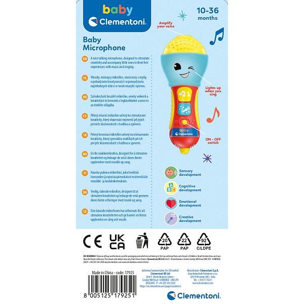 Clemmy baby - Dětský mikrofon (obrázek 4)