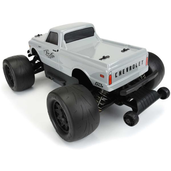 Pro-Line karosérie 1:10 Chevrolet C-10 1972 šedá (Stampede, Granite) (obrázek 4)