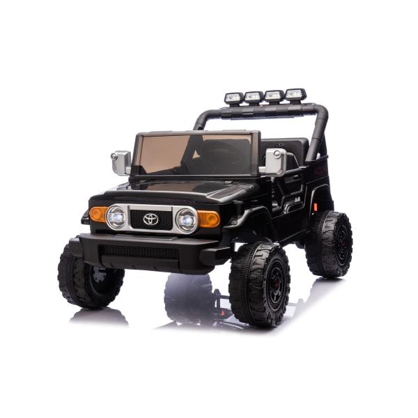 Elektrické autíčko Toyota FJ Cruiser XXL s pohonem 4x4, licencované (Dvou místné), černé, (obrázek 4)