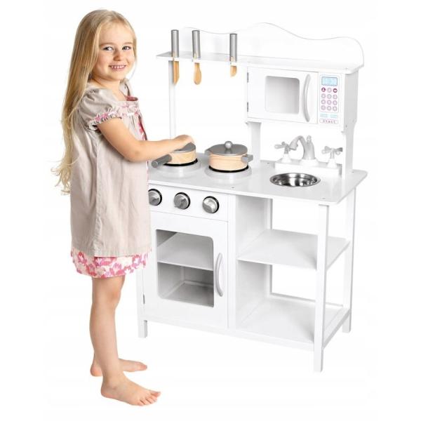 Bino Dřevěná kuchyňka Amélie s příslušenstvím (obrázek 3)