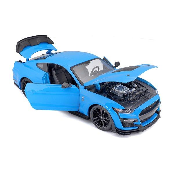 Maisto – 2020 Mustang Shelby GT500, modrý, 1:18