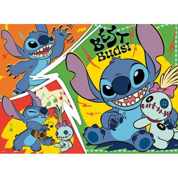Stitch puzzle maxi oboustranné 70x50 cm 24 dílků (obrázek 3)
