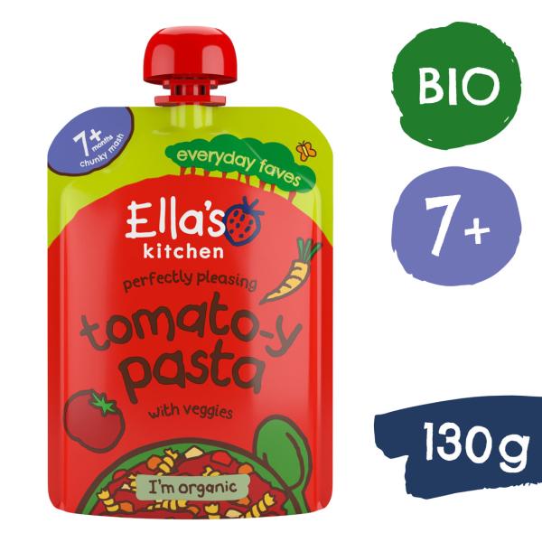 Ella's Kitchen BIO Rajčatové těstoviny se zeleninou (130 g)