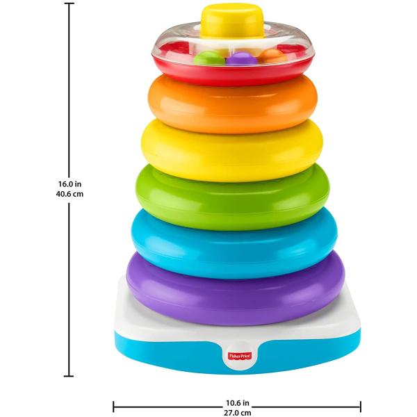 Mattel Fisher Price Obří kroužky na tyči GJW15 (obrázek 7)