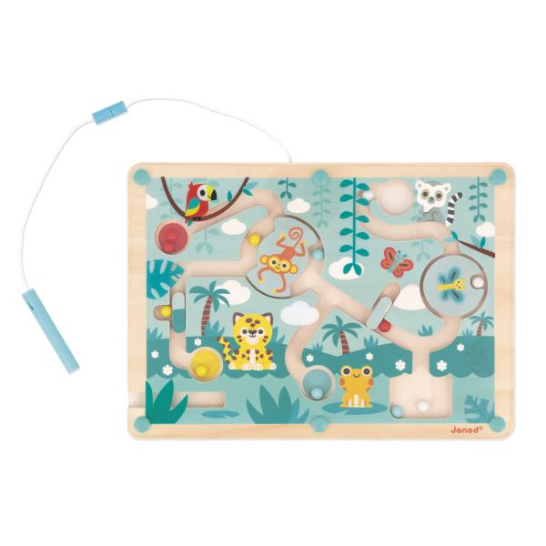 Janod Tropik Labirinto Magnetico Con Penna Giungla-image