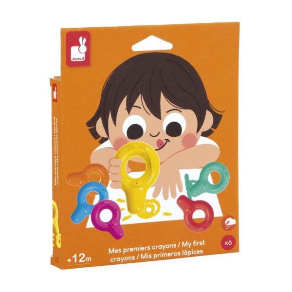 Janod Colorino První voskovky 6 barev (obrázek 9)