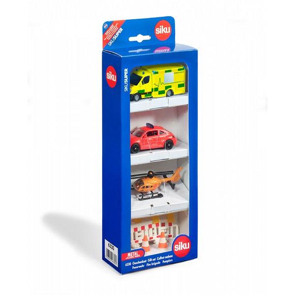 SIKU Super – set záchranná vozidla 3 ks s příslušenstvím