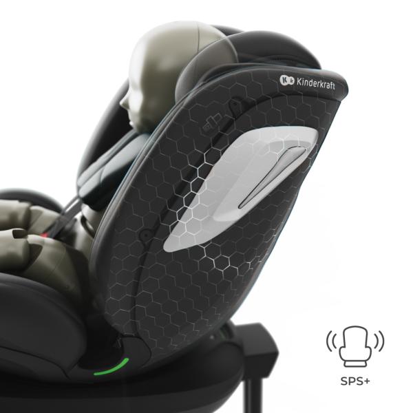 KINDERKRAFT Autosedačka i-360 2 Plus (40-150 cm) Black