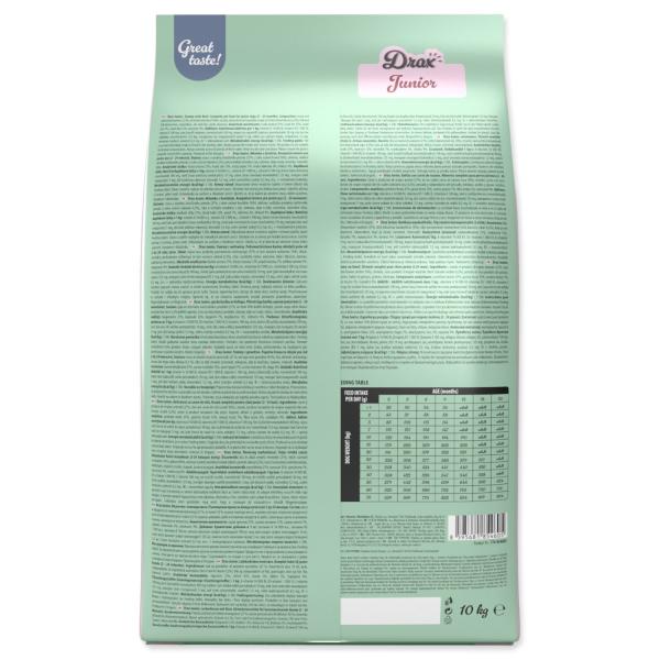 Krmivo Drax Junior s hovězím masem 10kg (obrázek 5)