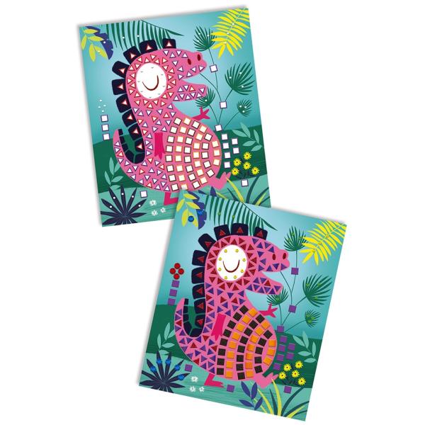 Janod Atelier mozaika Dinosauři Sada Maxi 4+ (obrázek 3)