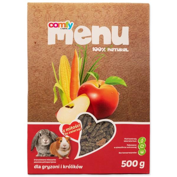 Mangime Comfy menu roditore&coniglio granulato 500g