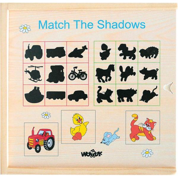 Woody Hledání stínů Mašinka