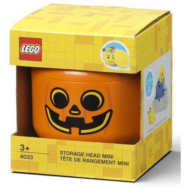 LEGO úložná hlava (mini) – dýně