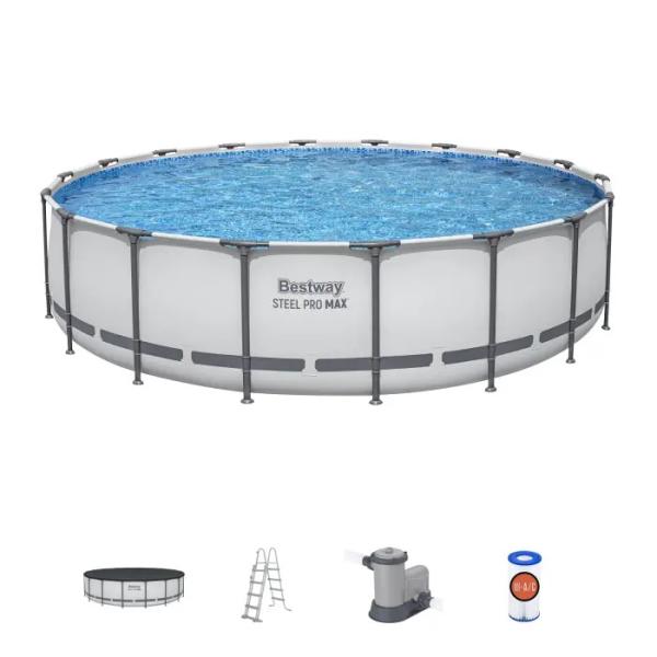 Zahradní bazén Bestway 56462 Steel Pro MAX 5.49mx 1.22m Pool Set s kartušovou filtrací (obrázek 3)