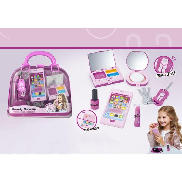 PLEJO Kabelka s mobilem, klíče a make up