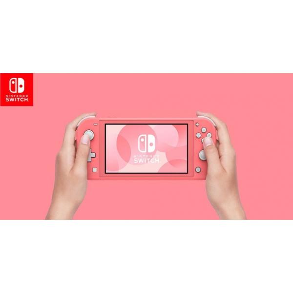 Nintendo Switch Lite korálová