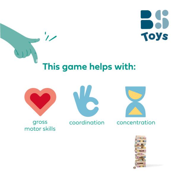 BS Toys Obria číselná věž