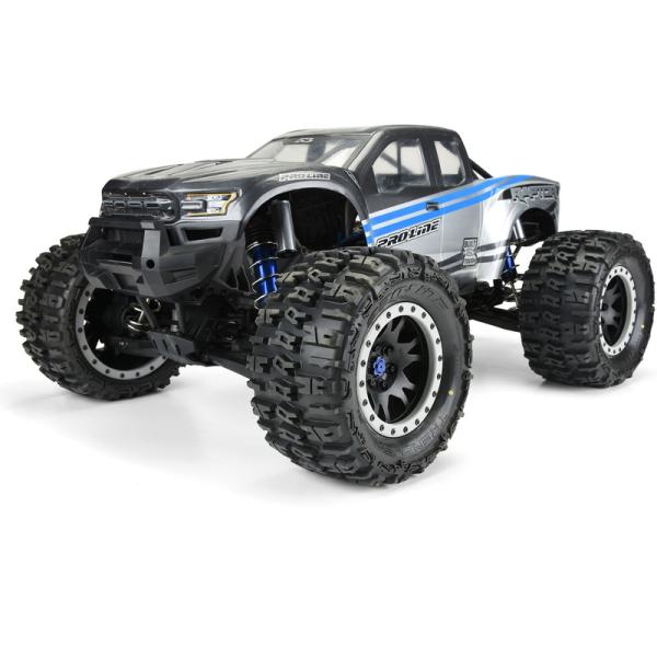 Pro-Line kolo 4.3", pneu Trencher Pro-Loc, disk Impulse H24 černo-šedý (2) (X-Maxx) (obrázek 4)