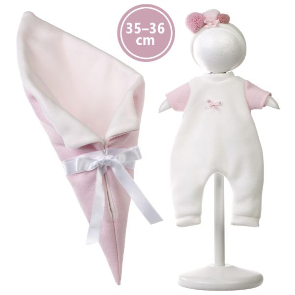 Llorens M636-32 oblečení pro miminko NEW BORN velikost 35-36 cm