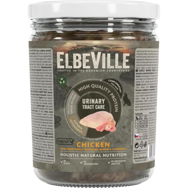 Pohár Elbeville Dog Urinary Tract Care, kuracie s petržlenom, púpavou, 440ml