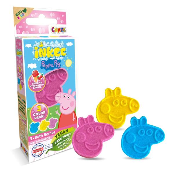 INKEE - Mini balenie šumivej bomby - Peppa Pig