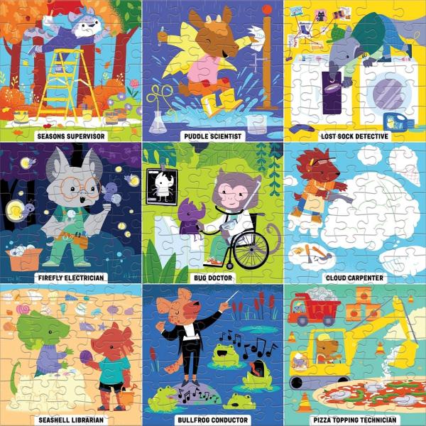 Mudpuppy Level Up! Podivuhodné zaměstnání 300 dílků