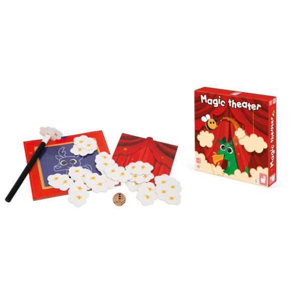 Janod Společenská hra pro děti Magické divadlo (obrázek 3)