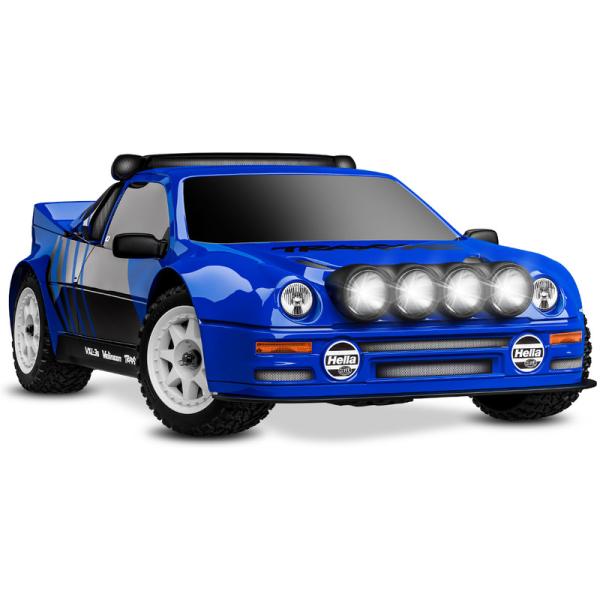 Traxxas Mini Rally Ford RS200 1:12 4WD VXL RTR modrý (obrázek 11)