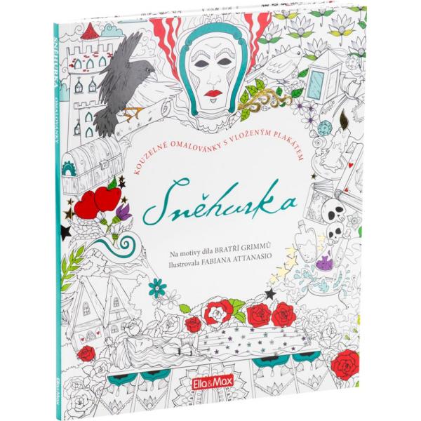 Sněhurka - omalovánky