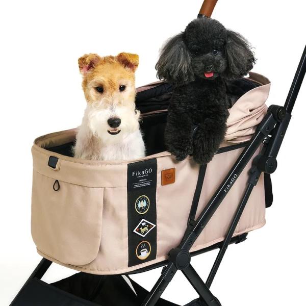 FIKAGO Kočík pre mačky / psov FTG Hygge Beige (obrázek 7)