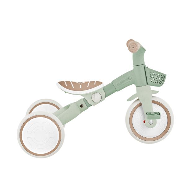 Globber dětské odrážedlo tříkolové - Learning Trike 3in1 PLUS Ecologic Pistachio (obrázek 6)