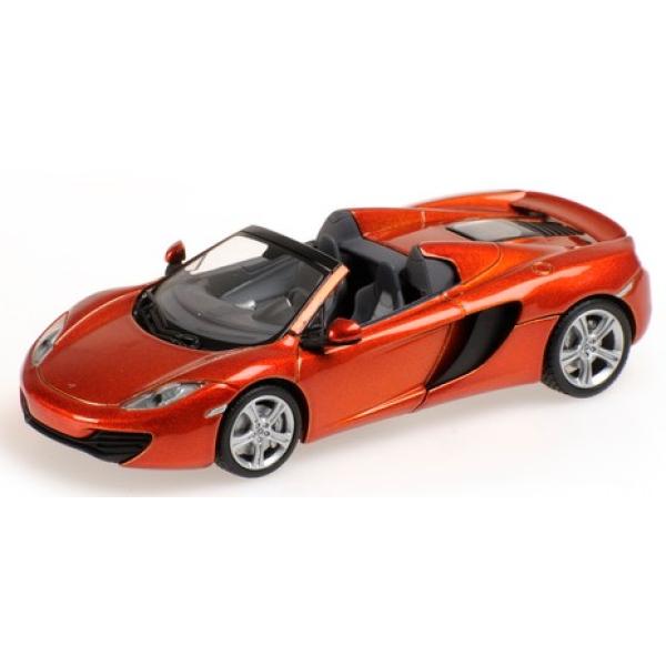 1:43 MCLAREN MP4-12C SPIDER - 2012 - ORANGE METALLIC