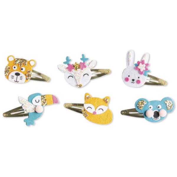 Janod Atelier Sada Výroba šperků Sponky do vlasů 6 ks od 6 let