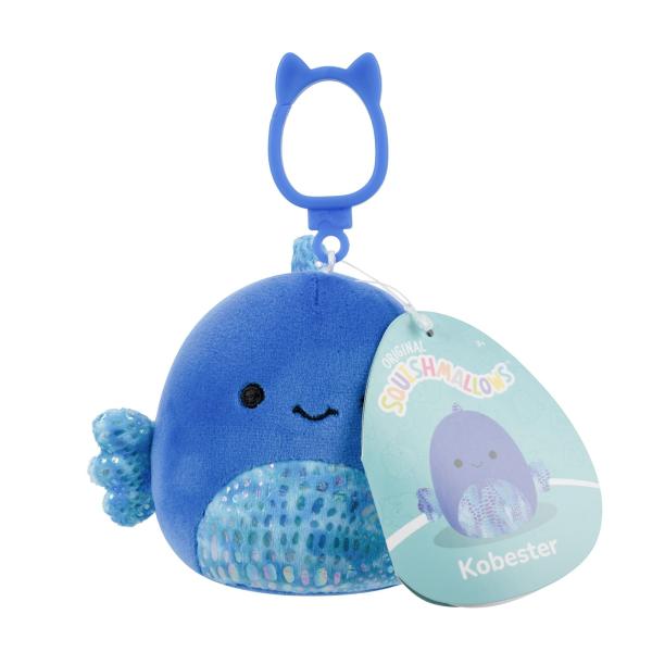 Squishmallows Klíčenka Bojovnice pestrá - Kobester (obrázek 3)