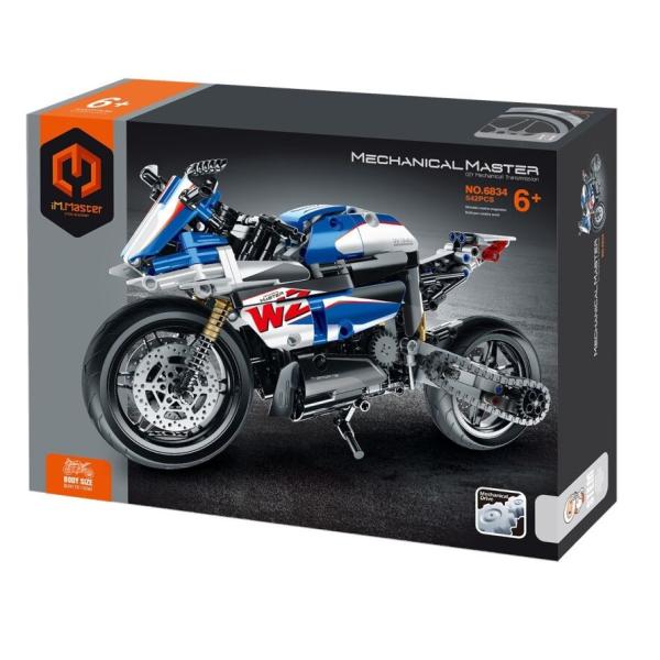 iM.Master Stavebnica motorka modrá