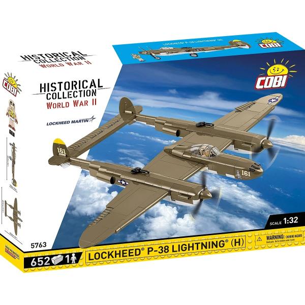 Cobi Americké stíhací-bombardovací letadlo Lockheed P-38 Lightning H COBI 5763 - World