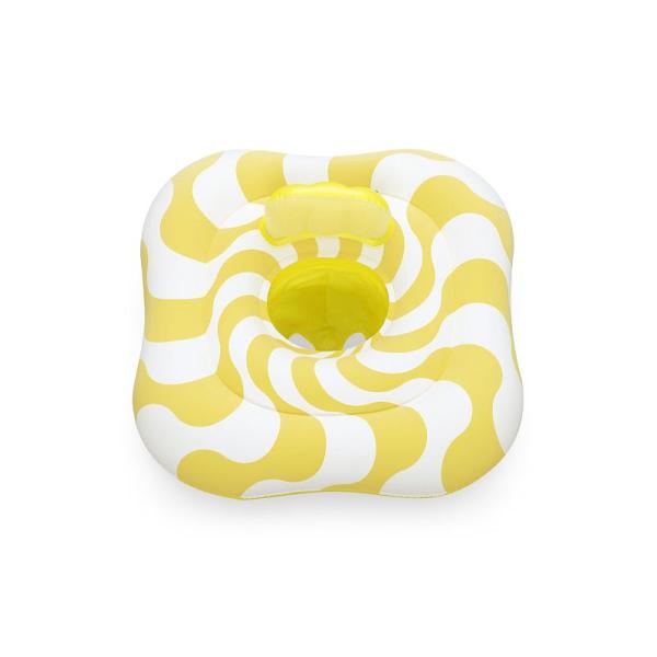 Bestway Nafukovací baby sedací kruh s opěrkou, 79×79 cm