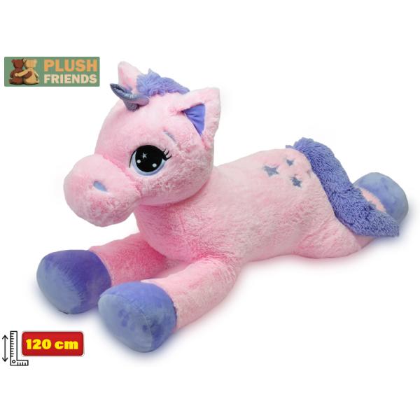 Plush Friends unicorno peluche 120cm sdraiato