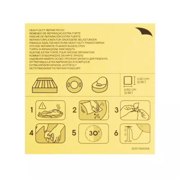 Bestway Opravná sada na bazény 6,5 cm x 6,5 cm (obrázek 5)