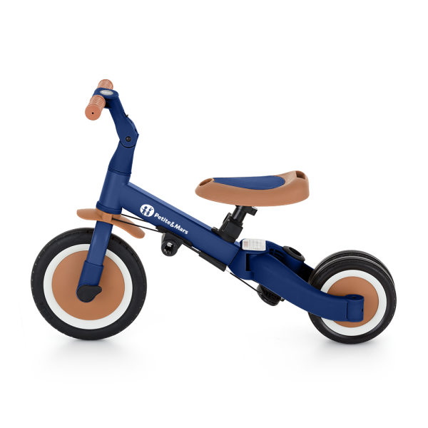 PETITE&MARS Tříkolka multifunkční 5v1 Turbo Enigmatic Blue (obrázek 8)