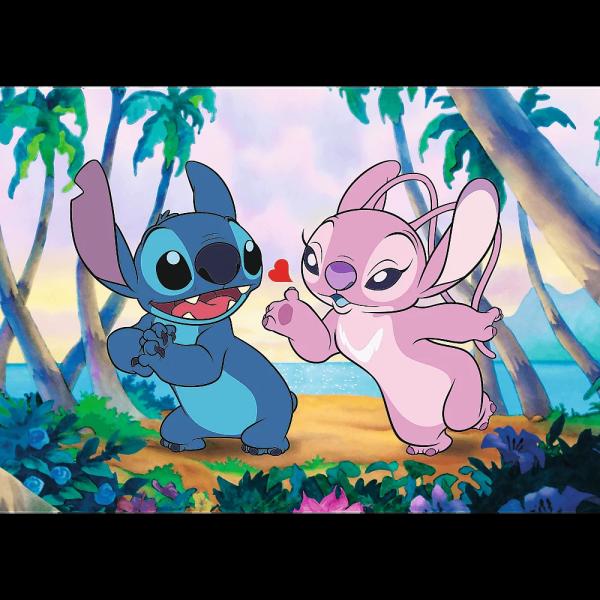 Trefl Puzzle 1000 Premium Plus – Stitch a anděl