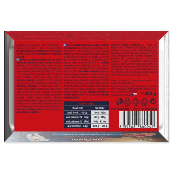 Vanička Ontario s extra hovězím 320g (obrázek 5)