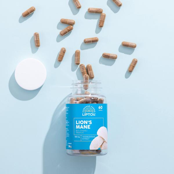 Lví hříva 60 kapslí (500mg extraktu / kapsle)