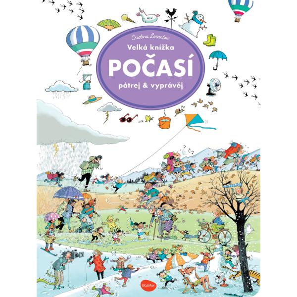 Velká knížka Počasí – Pátrej & vyprávěj (obrázek 5)