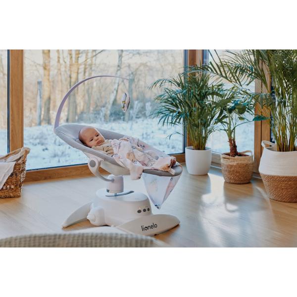 LIONELO Dětské lehátko Iris Beige Sand, 0m+