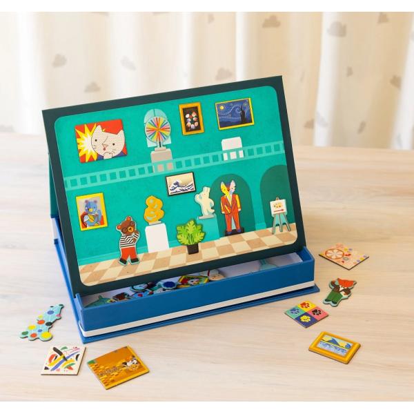 Petit Collage Magnetické divadlo moje muzeum